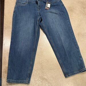 🍄 Avenue Blue Straight Leg Jeans